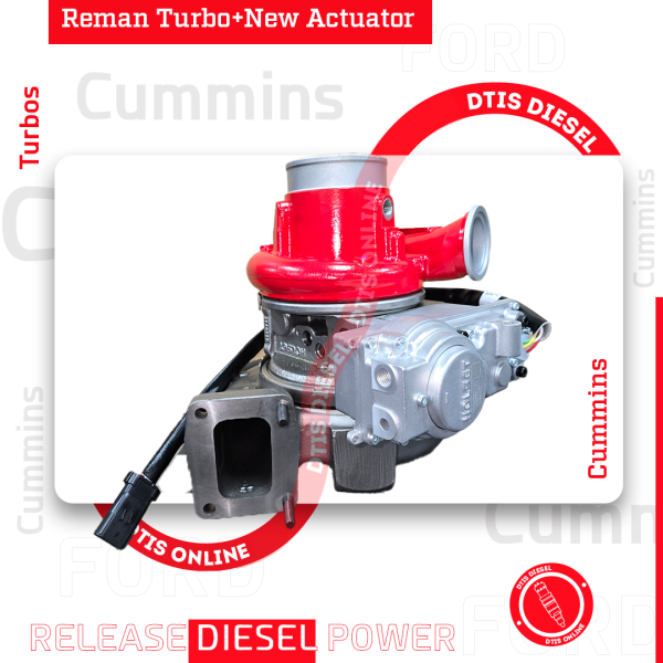 CUMMINS ISX12 #2882110NX HE400VG/HE431VE REBUILT TURBO DIESEL - $2,900.00+$600.00 CORE DEPOSIT - NEW CALIBRATED ACTUATOR & INSTALLATION ACCESSORY KIT INCLUDED <b style="color: red;">(Offer $2,465 + $600 Core)</b> - Image 2