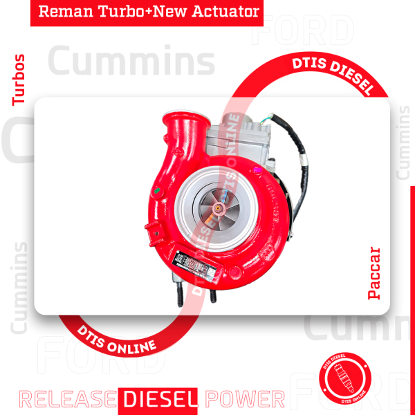 CUMMINS 6.7 REBUILT TURBO #2881708RX (2007-2012) HE300VG/HE351VE – $2,900.00+$600.00 CORE – NEW CALIBRATED ACTUATOR & INSTALLATION ACCESSORY KIT INCLUDED <b style="color: red;">(Offer $2,465 + $600 Core)</b> - Image 4