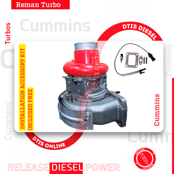 REBUILT 2882112RX CUMMINS ISX15 HE400VG/HE451VE TURBO DIESEL - $1800.00+$600.00 CORE DEPOSIT + INSTALLATION ACCESSORY KIT- CALIBRATED ACTUATOR NOT <b style="color: red;">(Offer $1,530 + $600 Core)</b>