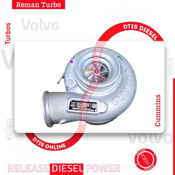 REBUILT VOLVO D13H/D13J/EPA10/EPA14 #85141060 TURBO HE400VG/HE451VE - $1,600.00+$600.00 CORE DEPOSIT - CALIBRATED ACTUATOR NOT INCLUDED - Image 2