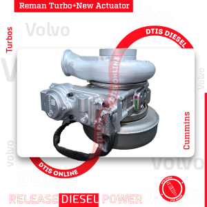 REBUILT VOLVO D13H/D13J/EPA10/EPA14 #85141060 TURBO HE400VG/HE451VE - $2,700.00+$600.00 CORE DEPOSIT - NEW CALIBRATED ACTUATOR INCLUDED