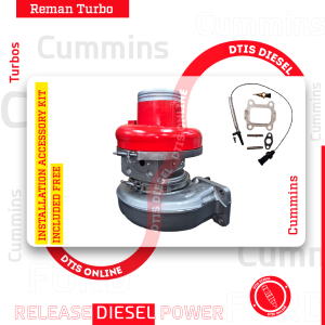 REBUILT 4309076RX CUMMINS ISX HE500VG/HE561VE TURBO DIESEL - $1400.00 + $600.00 CORE DEPOSIT + INSTALLATION ACCESSOY KIT- CALIBRATED ACTUATOR NOT INCLUDED <b style="color: red;">(Offer $1,260 + $600 Core)</b>