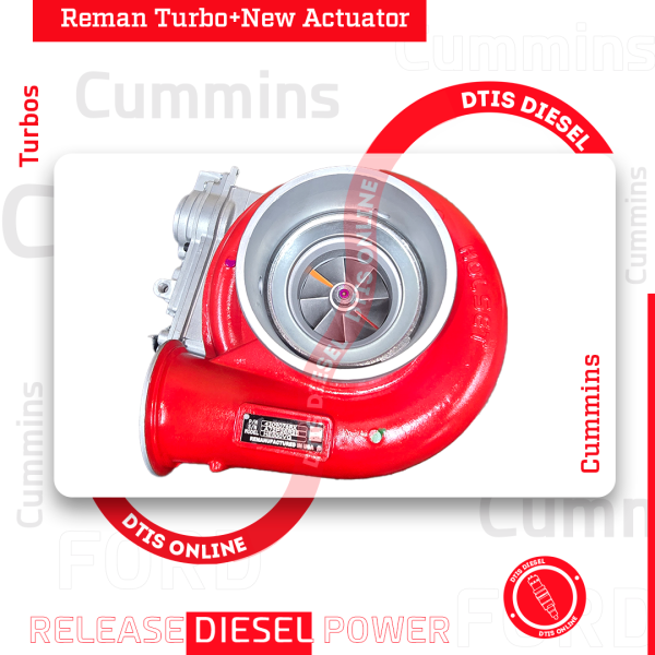 REBUILT 4309076RX CUMMINS ISX HE500VG/HE561VE TURBO DIESEL - $2500.00 + $600.00 CORE DEPOSIT - NEW CALIBRATED ACTUATOR & INSTALLATION ACCESSORY KIT INCLUDED <b style="color: red;">(Offer $2,250 + $600 Core)</b> - Image 3
