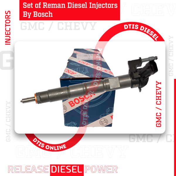 0986435410 LML (2011-2016) by Bosch – 8 Injectors Set – $2,640.00 + $800.00 Core Free Shipping in all orders - Image 2