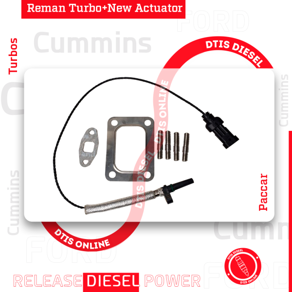 CUMMINS 6.7 REBUILT TURBO #2881708RX (2007-2012) HE300VG/HE351VE – $2,900.00+$600.00 CORE – NEW CALIBRATED ACTUATOR & INSTALLATION ACCESSORY KIT INCLUDED <b style="color: red;">(Offer $2,465 + $600 Core)</b> - Image 2