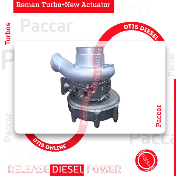 TURBO PACCAR MX13 EPA17 #2128139 $3800+$600 CORE WITH NEW ACTUATOR <b style="color: red;">(Offer $3,230 + $600 Core)</b>