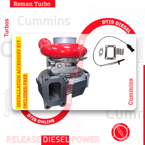 CUMMINS 6.7 REBUILT TURBO #5604175 – $1,600.00+$600.00 CORE – INSTALLATION ACCESSORY KIT INCLUDED - CALIBRATED ACTUATOR NOT INCLUDED <b style="color: red;">(Offer $1,400 + $600 Core)</b>