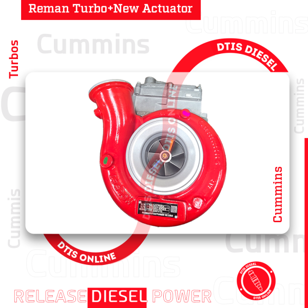 CUMMINS 6.7 REBUILT TURBO #5604175 – $2,900.00+$600.00 CORE – WITH NEW CALIBRATED ACTUATOR & INSTALLATION ACCESSORY KIT INCLUDED <b style="color: red;">(Offer $2,465 + $600 Core)</b> - Image 4