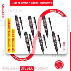 0986435574 (2010 1/2-2012) Cab & Chassis – 6 Injectors Set FUEL SUPPLY INCLUDED - $1,500.00 + $600.00 Core Free Shipping in all orders - REMAN