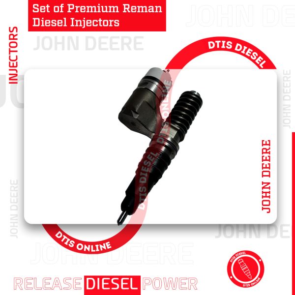 EX631011 - Set of Premium Reman Diesel Injectors - John Deere - 6 Injectors set – $2,100.00+$1,200.00 Core Charge Free Shipping in all orders - Image 2