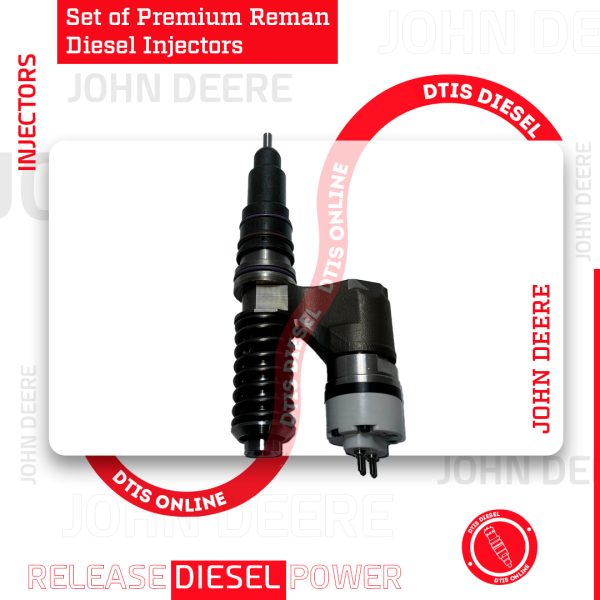 EX631011 - Set of Premium Reman Diesel Injectors - John Deere - 6 Injectors set – $2,100.00+$1,200.00 Core Charge Free Shipping in all orders - Image 3