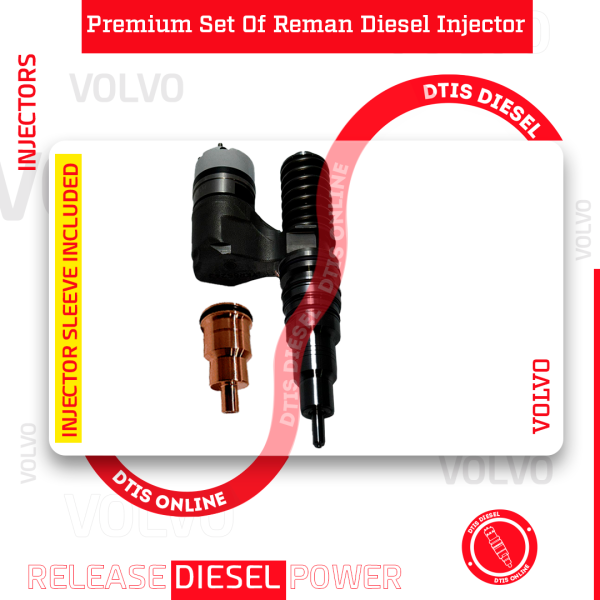 EX631003 D12 Old Style PREMIUM REMAN DIESEL INJECTOR – $350.00+$200.00 Core Charge Free Shipping in all orders