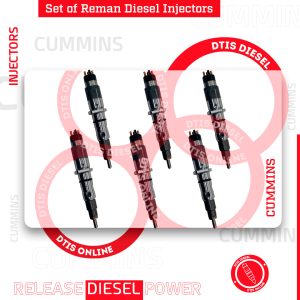 5263310 (ISC) - 6 Injectors Set - $1,350.00 + $600.00 Core Free Shipping in all orders