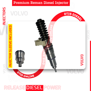 85013611 D13H EPA10/0BD13 - PREMIUM REMAN DIESEL INJECTOR - Injector Sleeve included - $250.00+$100.00 Core Charge Free Shipping in all orders