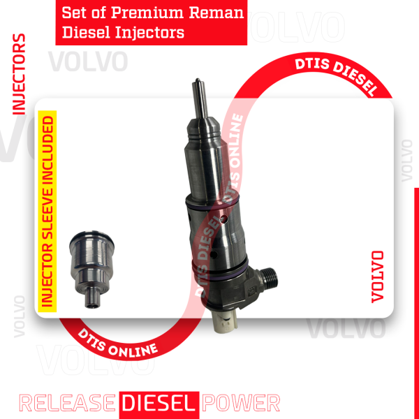 85150916 D13M High Pressure – SET OF PREMIUM REMAN DIESEL INJECTORS – 6 Injectors Set – $2,400.00 + $900.00 Core Free Shipping in all orders - Image 3