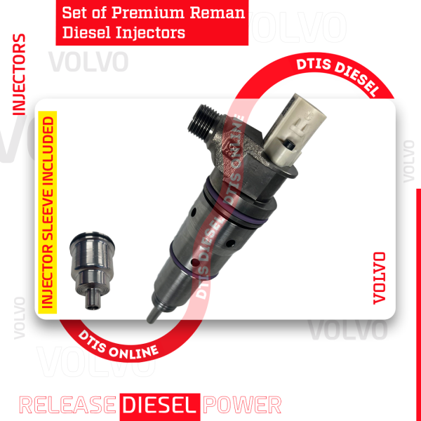 85150916 D13M High Pressure – SET OF PREMIUM REMAN DIESEL INJECTORS – 6 Injectors Set – $2,400.00 + $900.00 Core Free Shipping in all orders - Image 5
