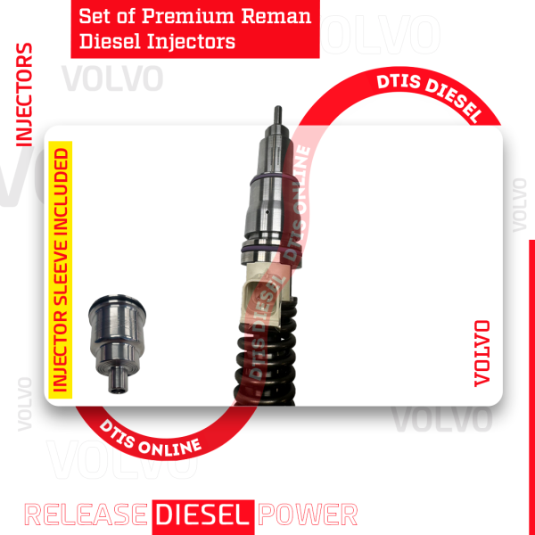 85142311 D11H EPA10/0BD13 – SET OF PREMIUM REMAN DIESEL INJECTORS – 6 Injectors Set Injector Sleeve included – $1,500.00 + $600.00 Core Free Shipping in all orders - Image 6