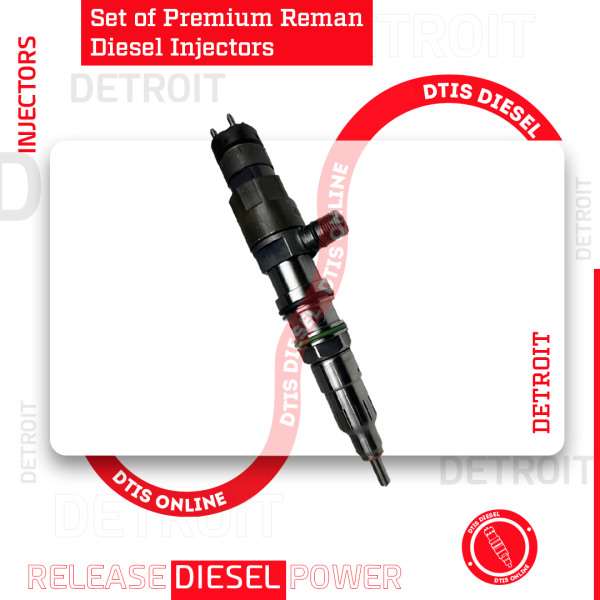 0986435624 – SET OF PREMIUM REMAN DIESEL INJECTORS – 6 Injectors Set – $1,800.00 + $600.00 Core Free Shipping in all orders - Image 2