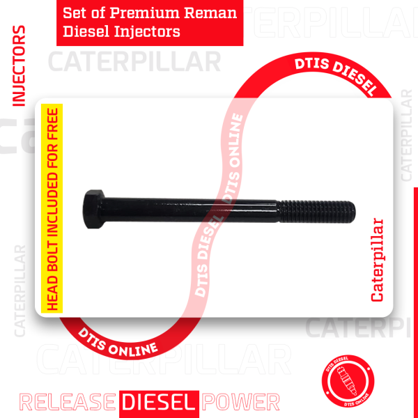 10R1273 (C-15) - Set of Premium Reman Diesel Injectors - 6 Injectors Set - $1,500.00 + $1,200.00 Core Free Shipping in all orders - Image 5