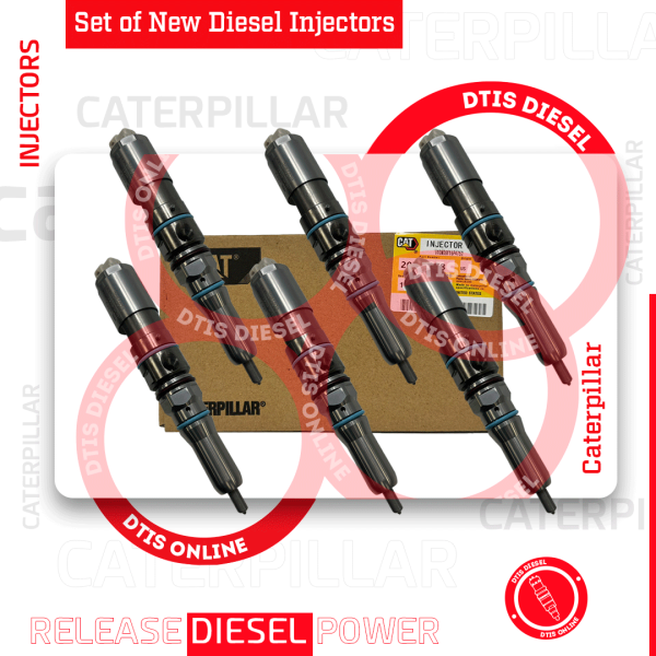 20R5078 - Set of New Diesel Injectors - 6 Injectors Set - $3,000.00 + $1,200.00 Core Free Shipping in all orders