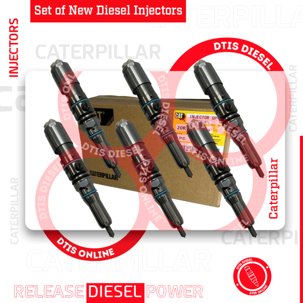 20R5079 - Set of New Diesel Injectors - 6 Injectors Set - $3,000.00 + $1,200.00 Core Free Shipping in all orders