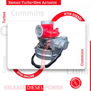 4955401 CUMMINS 6.7 REMAN TURBO $2,900.00 + $600.00 CORE – NEW CALIBRATED ACTUATOR INCLUDED