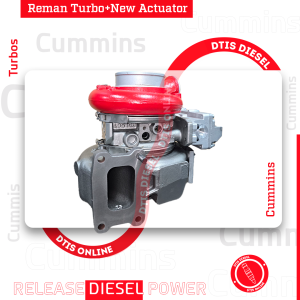 5354552 CUMMINS 6.7  REMAN TURBO $2,900.00 + $600.00 CORE – NEW CALIBRATED ACTUATOR INCLUDED