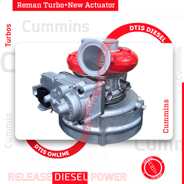 5354552 CUMMINS 6.7  REMAN TURBO $2,900.00 + $600.00 CORE – NEW CALIBRATED ACTUATOR INCLUDED - Image 2