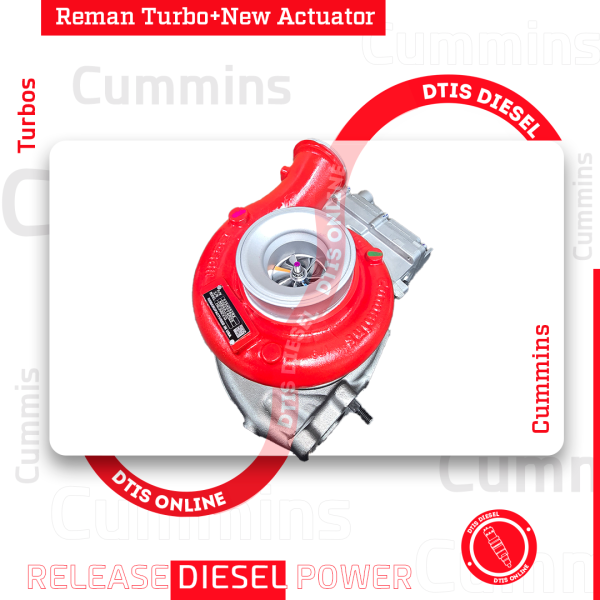 5354552 CUMMINS 6.7  REMAN TURBO $2,900.00 + $600.00 CORE – NEW CALIBRATED ACTUATOR INCLUDED - Image 3