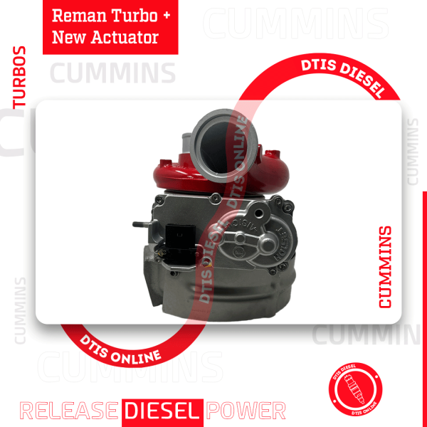 5354552 CUMMINS 6.7  REMAN TURBO $2,900.00 + $600.00 CORE – NEW CALIBRATED ACTUATOR INCLUDED - Image 3