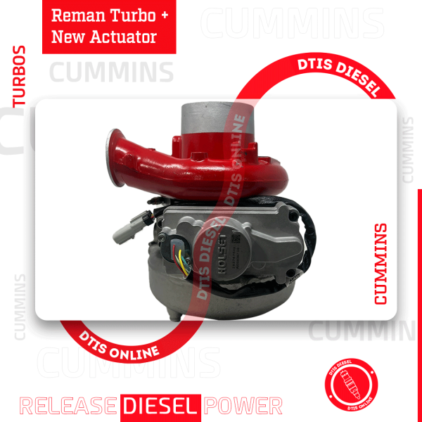 4955401 CUMMINS 6.7 REMAN TURBO $2,900.00 + $600.00 CORE – NEW CALIBRATED ACTUATOR INCLUDED - Image 4