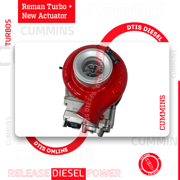 5354552 CUMMINS 6.7  REMAN TURBO $2,900.00 + $600.00 CORE – NEW CALIBRATED ACTUATOR INCLUDED - Image 5