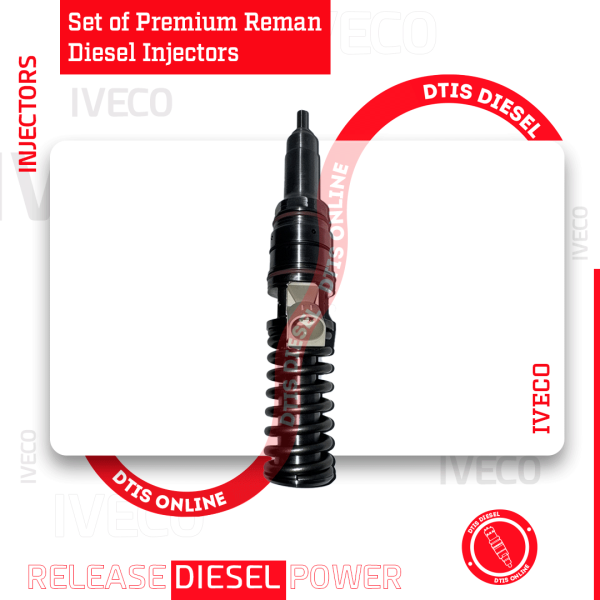 0414703009 EUICASE IH CURSOR - SET OF PREMIUM REMAN DIESEL INJECTORS - 6 Injectors Set - $1,200.00 + $1,200.00 Core Free Shipping in all orders - Image 6