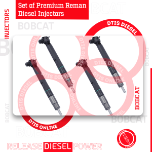 Ex631089 - Set of Premium Reman Diesel Injectors - 4 Injectors Set - $2,144.00+$400.00 Core Free Shipping in all orders