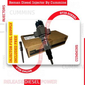 5579409 ISL - REMAN DIESEL INJECTOR BY CUMMINS - INJECTOR FUEL SUPPLY INCLUDED - $1,100.00+$150.00 Core Charge Free Shipping in all orders <b style="color: red;">(Offer $935.00 + $150 Core)</b>