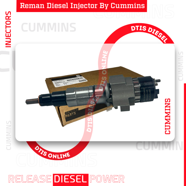 5579405 ISL - REMAN DIESEL INJECTOR BY CUMMINS - INJECTOR FUEL SUPPLY INCLUDED - $1,100.00+$150.00 Core Charge Free Shipping in all orders <b style="color: red;">(Offer $935.00 + $150 Core)</b> - Image 2