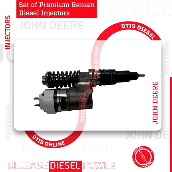 EX631011 - Set of Premium Reman Diesel Injectors - John Deere - 6 Injectors set – $2,100.00+$1,200.00 Core Charge Free Shipping in all orders - Image 4
