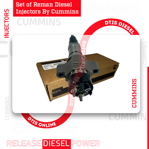 5579407 ISL - SET OF REMAN DIESEL INJECTORS BY CUMMINS - 6 Injectors Set FUEL SUPPLY INCLUDED- $6,600.00 + $900.00 Core Free Shipping in all orders <b style="color: red;">(Offer $5,610.00 + $900 Core)</b> - Image 5