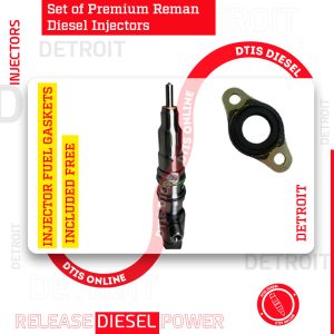 0986435539 – SET OF PREMIUM REMAN DIESEL INJECTORS – 6 Injectors Set – $1,800.00 + $600.00 Core Free Shipping in all orders