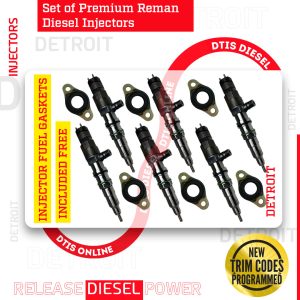 0986435539 – SET OF PREMIUM REMAN DIESEL INJECTORS – 6 Injectors Set – $1,800.00 + $600.00 Core Free Shipping in all orders