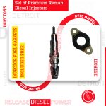0986435598 - SET OF PREMIUM REMAN DIESEL INJECTORS - 6 Injectors Set - $1,800.00 + $600.00 Core Free Shipping in all orders