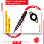 0986435598 - SET OF PREMIUM REMAN DIESEL INJECTORS - 6 Injectors Set - $1,800.00 + $600.00 Core Free Shipping in all orders