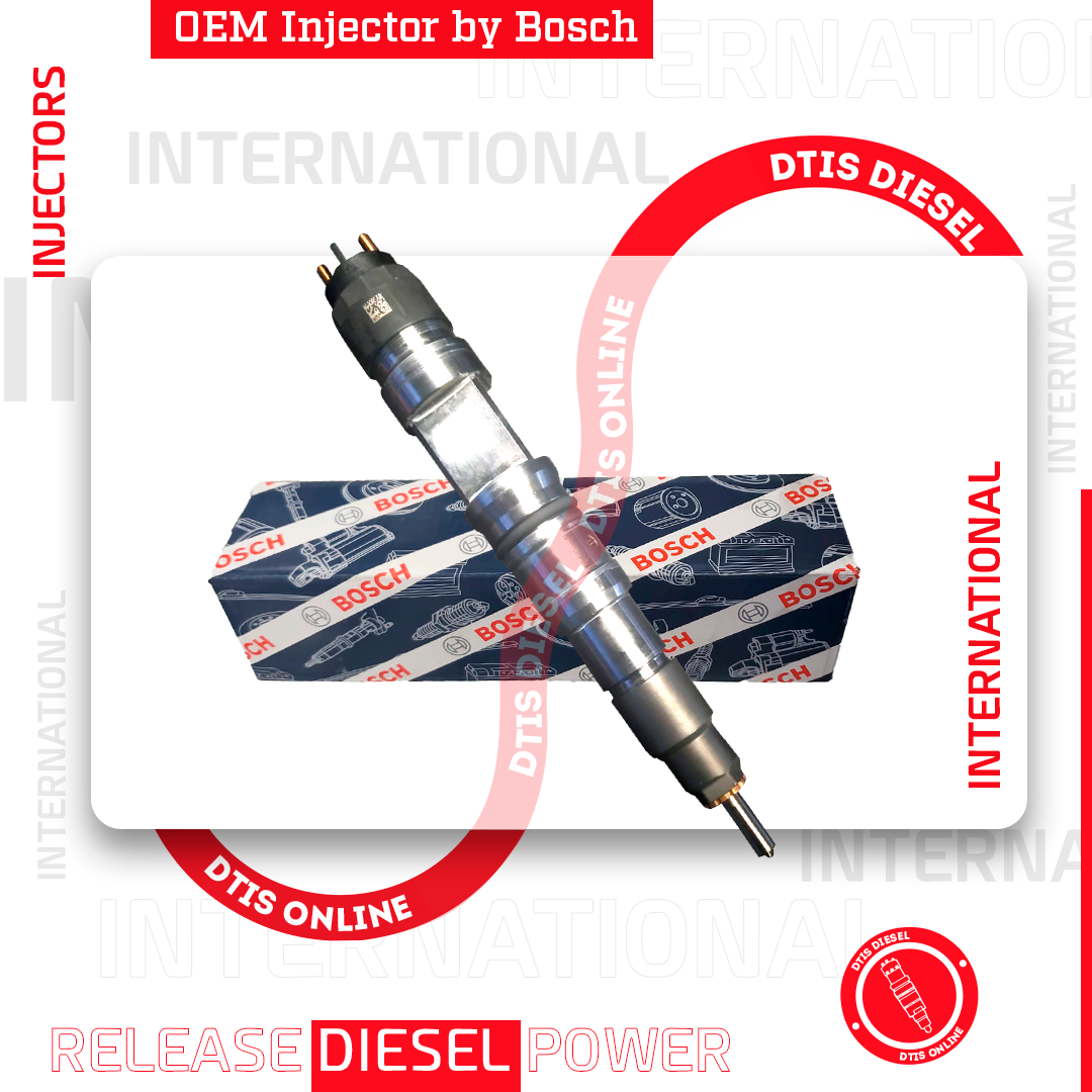 11111 0 986 435 566 MAXXFORCE NEW BOSCH INJECTOR–$450.00+$100.00 Core Charge Free Shipping in all orders - Image 1