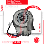 CUMMINS 6.7 NEW DAP TURBO #2881708RX (2007-2012) HE300VG/HE351VE – $3,400.00+$600.00 CORE + $200.00 ACTUATOR CORE – NEW OEM CALIBRATED ACTUATOR & INSTALLATION ACCESSORY KIT INCLUDED - Image 4