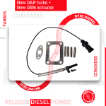CUMMINS 6.7 NEW DAP TURBO #2881708RX (2007-2012) HE300VG/HE351VE – $3,400.00+$600.00 CORE + $200.00 ACTUATOR CORE – NEW OEM CALIBRATED ACTUATOR & INSTALLATION ACCESSORY KIT INCLUDED - Image 6