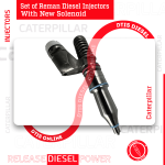 10R-3147 (C-11/C-13) - Set of Premium Reman Diesel Injectors - 6 Injectors Set - $1,200.00 + $900.00 Core Free Shipping in all orders - Image 3