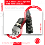 10R-3147 (C-11/C-13) - Set of Premium Reman Diesel Injectors - 6 Injectors Set - $1,200.00 + $900.00 Core Free Shipping in all orders - Image 5