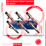 0986435647 REMAN by Bosch - 6 Injectors Set - $3,300.00 + $600.00 Core Free Shipping in all orders