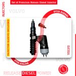 EX631008 D12 Old Style - Set of Premium Reman Diesel Injectors – $2,100.00+$1,200.00 - 6 Injectors Set - Core Charge Free Shipping in all orders - Image 2