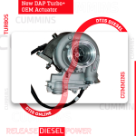 CUMMINS ISX12 #2882110NX HE400VG/HE431VE NEW DAP TURBO DIESEL - $3,200.00+$600.00 CORE DEPOSIT - NEW CALIBRATED ACTUATOR & INSTALLATION ACCESSORY KIT INCLUDED - Image 3